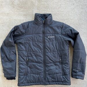 Columbia Black Omni Heat Jacket Men’s Size Small